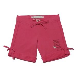 Abercrombie kids rolled cuff French terry shorts